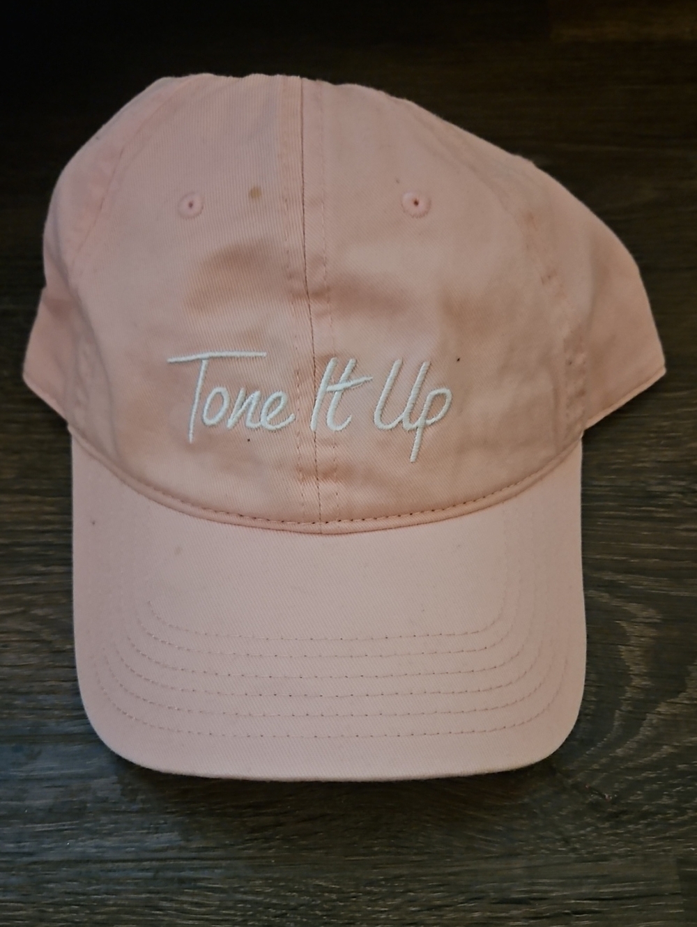 Tone It Up Pink Embroidered Baseball Cap